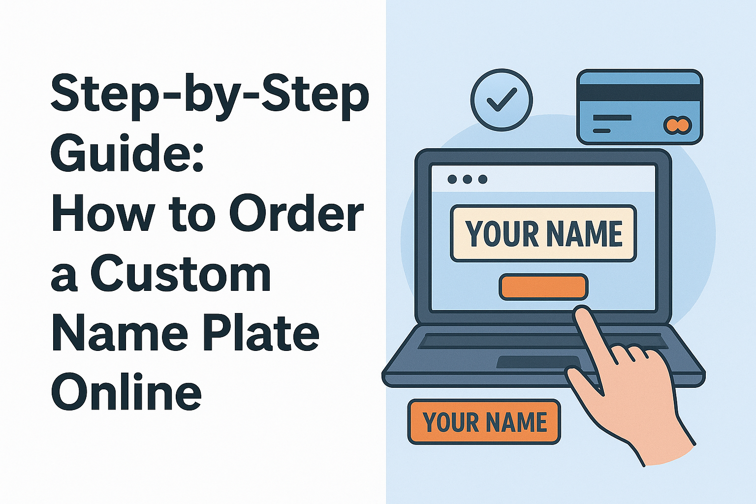 Step-by-Step Guide: How to Order a Custom Name Plate Online – Nameplate ...