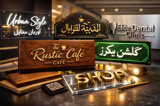 Nameplates for Shops