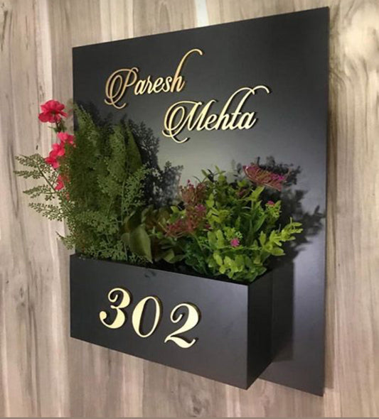name plate design for home