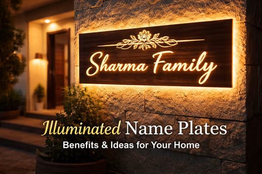 illuminated name plates