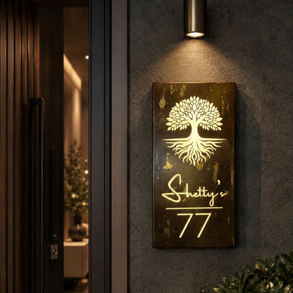 Arboré Luxe Nameplate