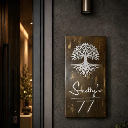 Arboré Luxe Nameplate