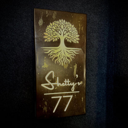 Arboré Luxe Nameplate