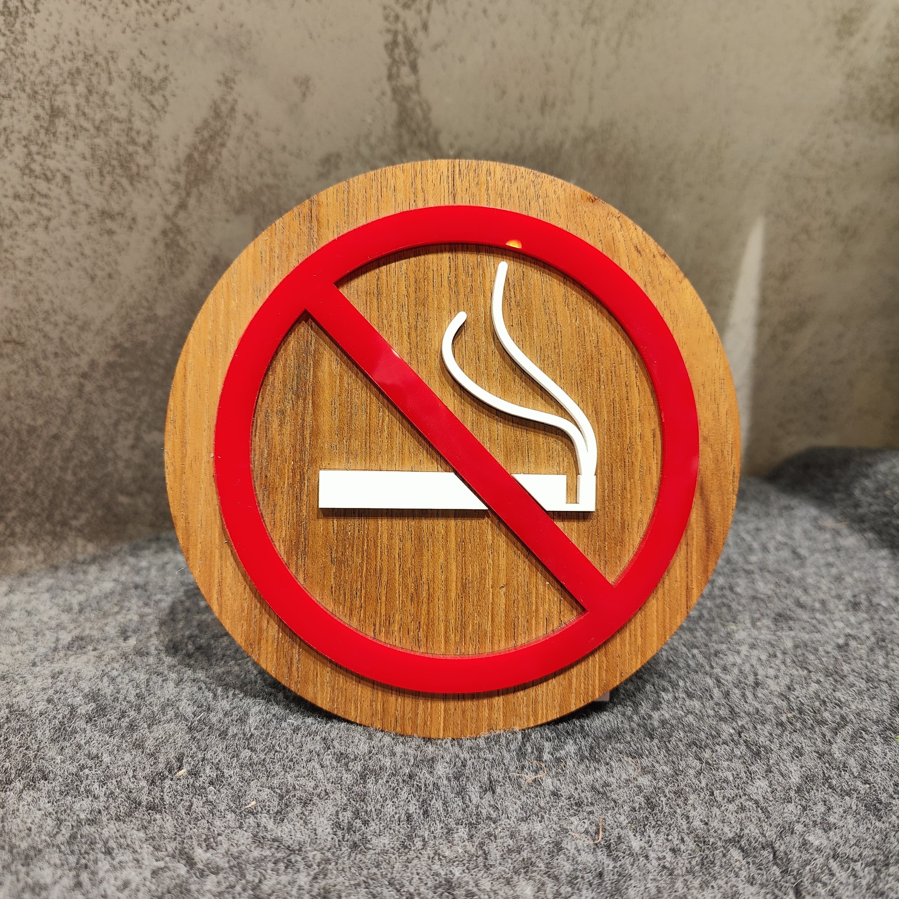 Design Your Own Engraved Custom No Smoking Sign - Custom Signs - View #3
