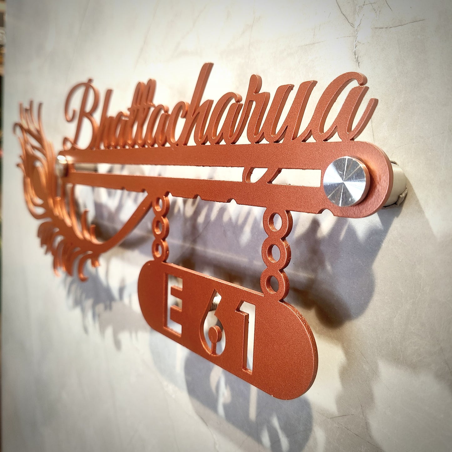 MorPankh Divine Metal Nameplate