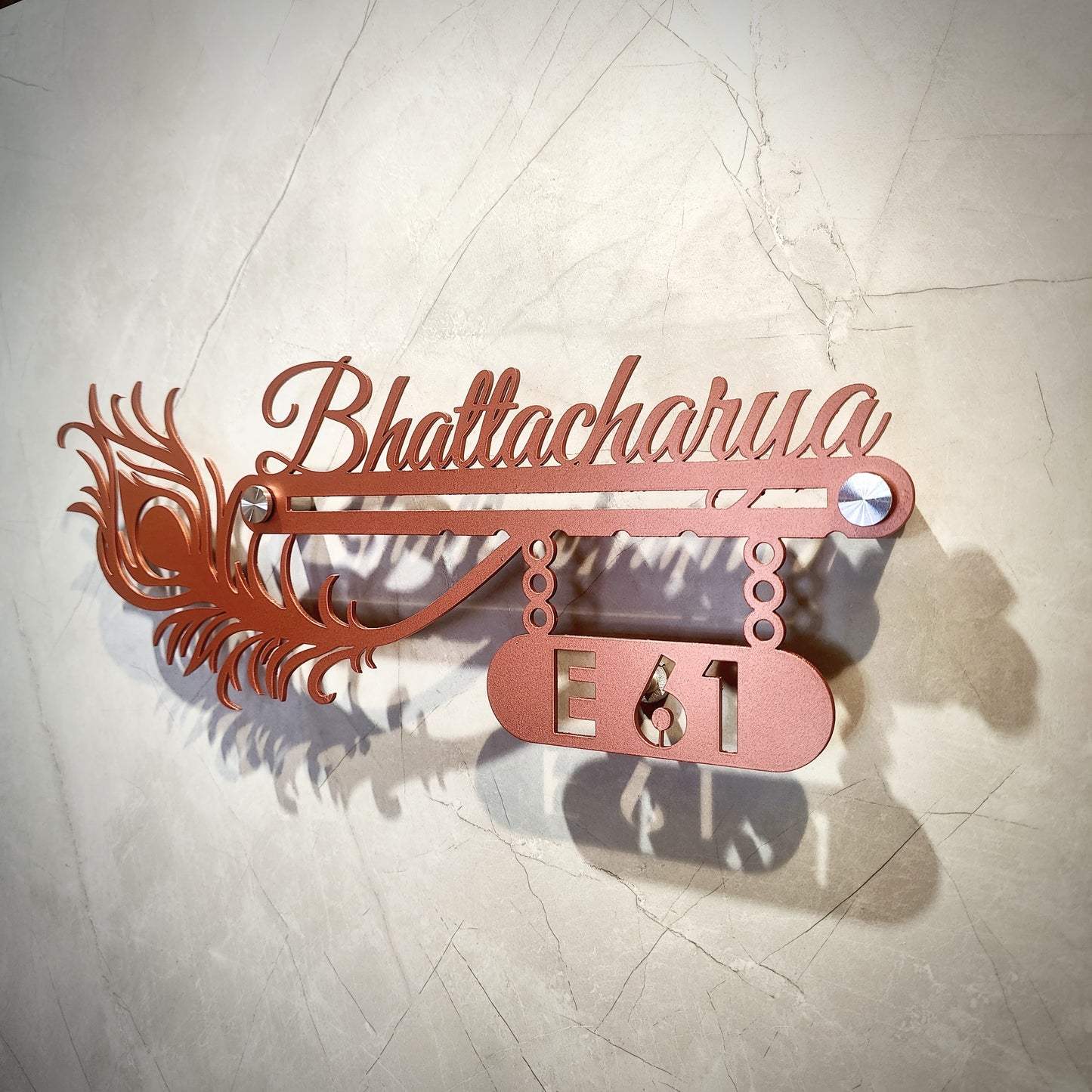 MorPankh Divine Metal Nameplate