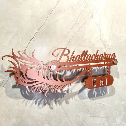 MorPankh Divine Metal Nameplate