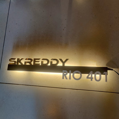 Lumi'Line Indoor Nameplate