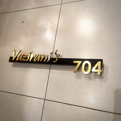 Lumi'Line Indoor Nameplate