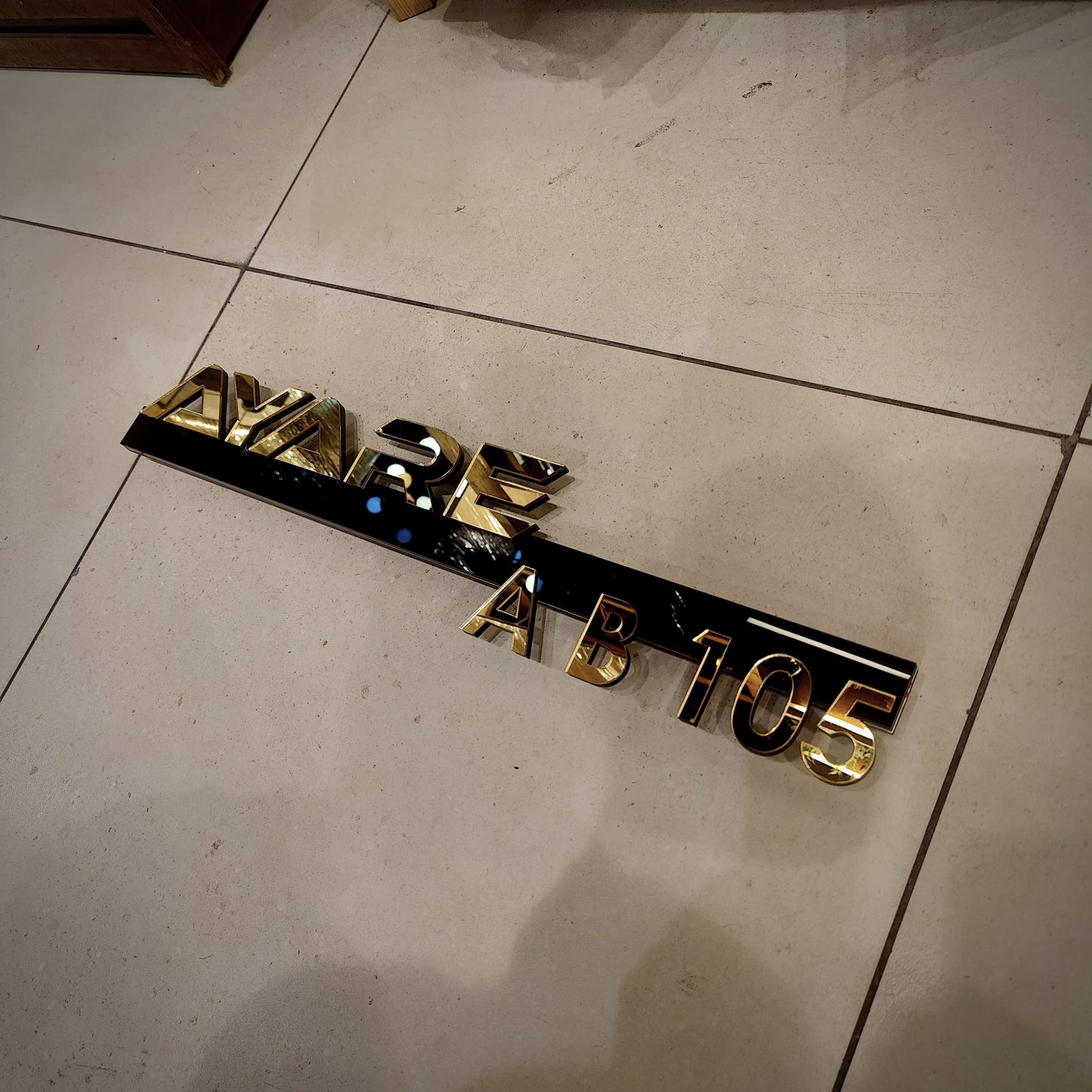 Lumi'Line Indoor Nameplate