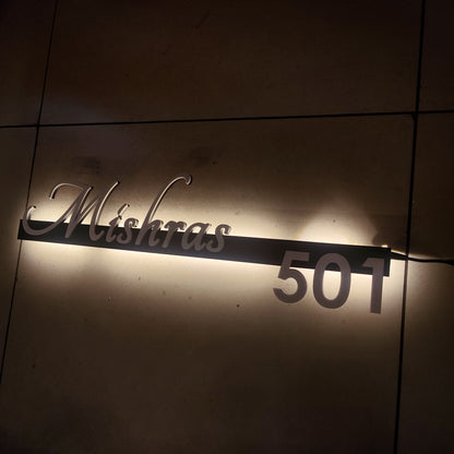 Lumi'Line Indoor Nameplate