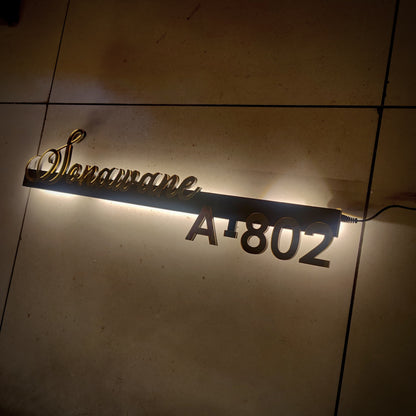 Lumi'Line Indoor Nameplate