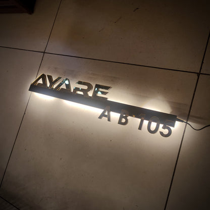 Lumi'Line Indoor Nameplate