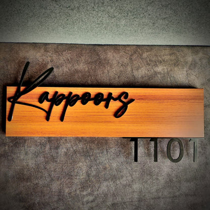 Maison Signature Nameplate