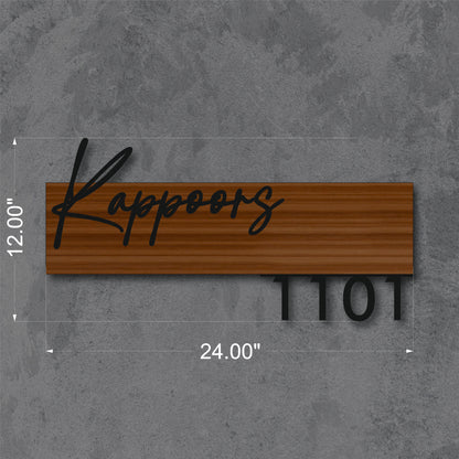 Maison Signature Nameplate