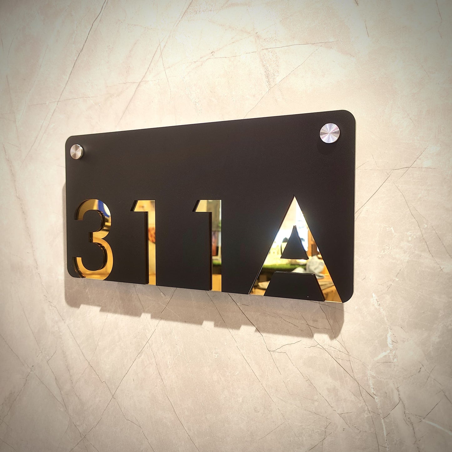 Number Behind the Black Nameplate