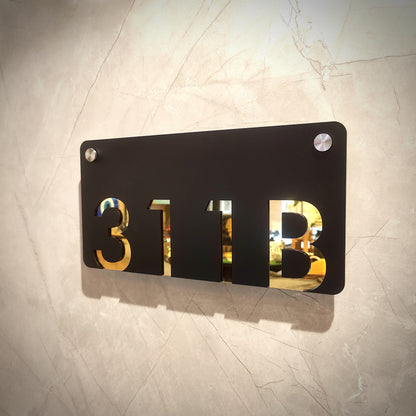 Number Behind the Black Nameplate