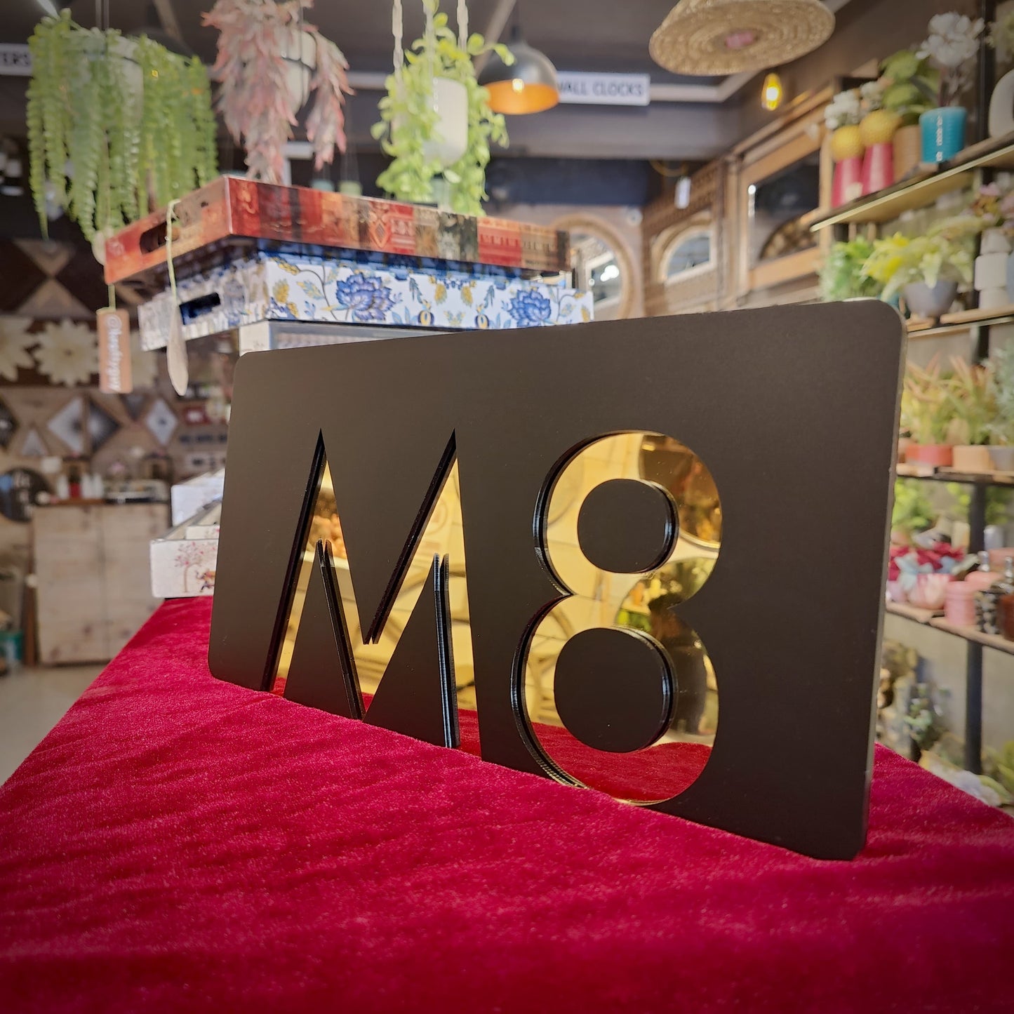 Number Behind the Black Nameplate