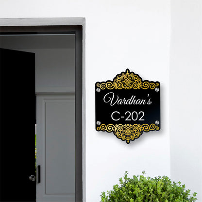 Ornate Bliss Nameplate