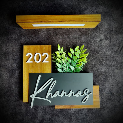 Radiant Nomara Luxe Nameplate