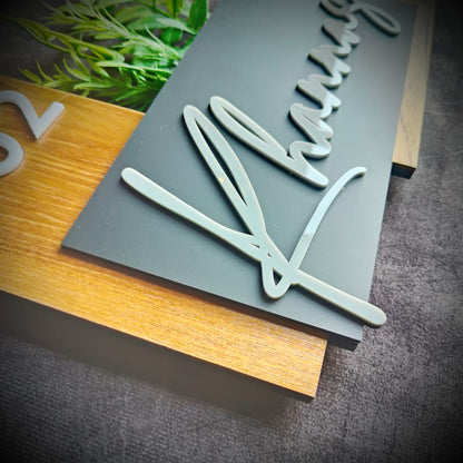 Radiant Nomara Luxe Nameplate