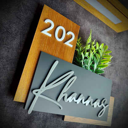Radiant Nomara Luxe Nameplate