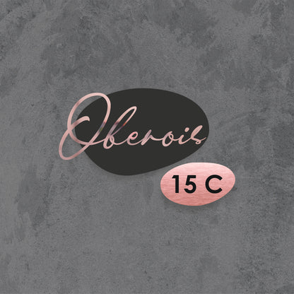 Regalia Noir Lux Nameplate