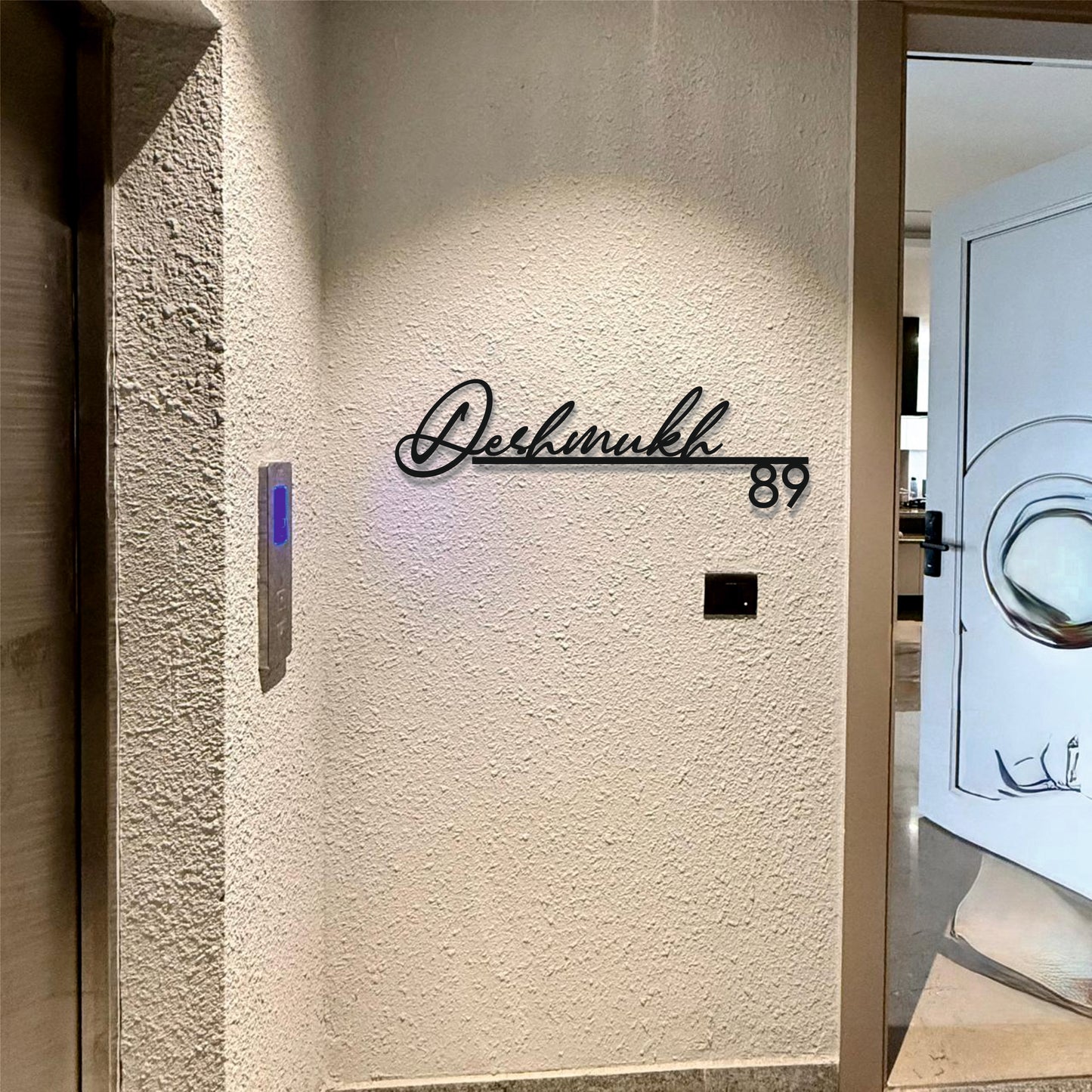 Urban Signature Metal Nameplate