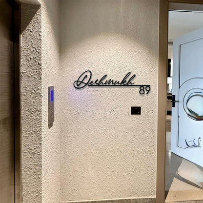 Urban Signature Metal Nameplate