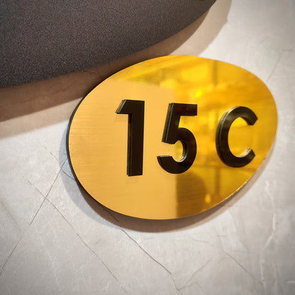 Regalia Noir Lux Nameplate