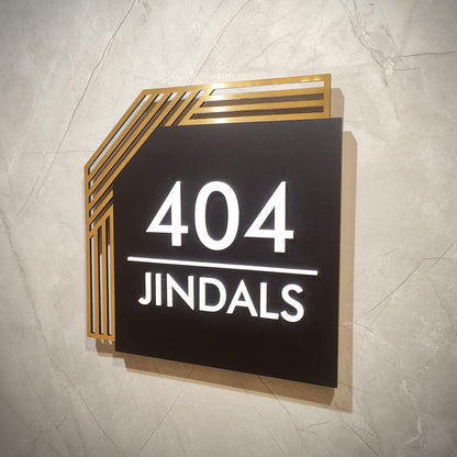 Slate Axis Nameplate