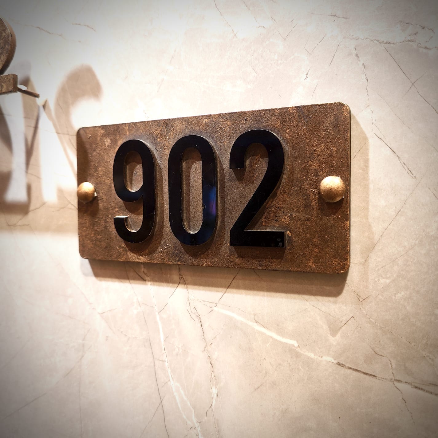 Aureon Signature Metal Nameplate