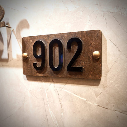 Aureon Signature Metal Nameplate