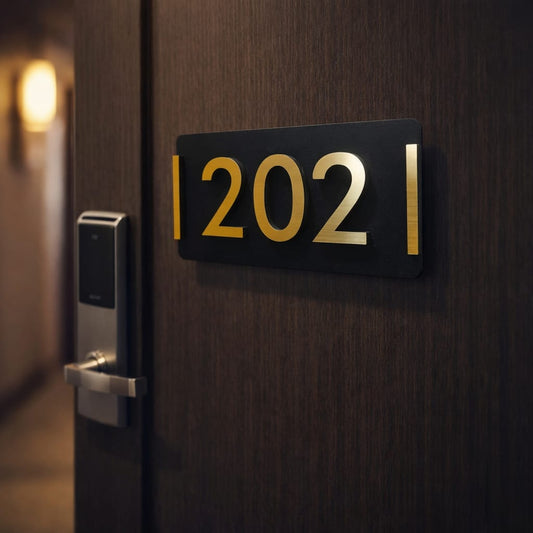 PrimeLine Room Numberplate