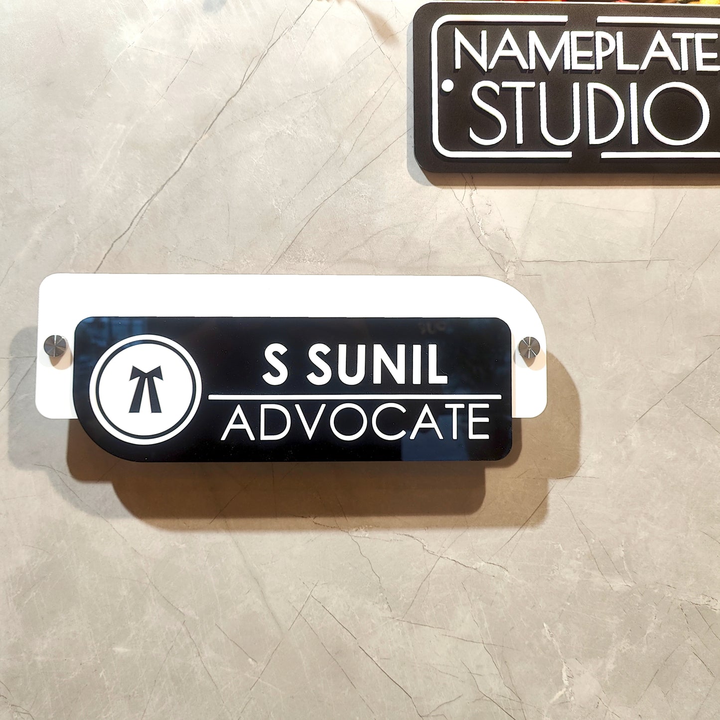 Advocate Nameplate - The Fancy
