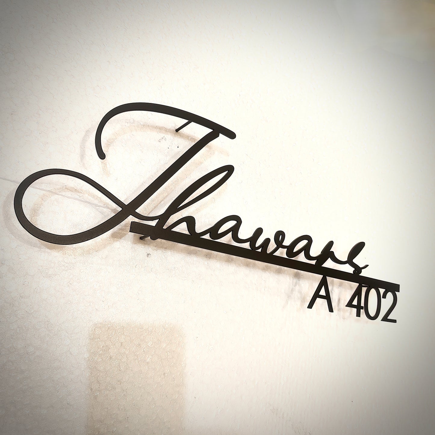 Urban Signature Metal Nameplate