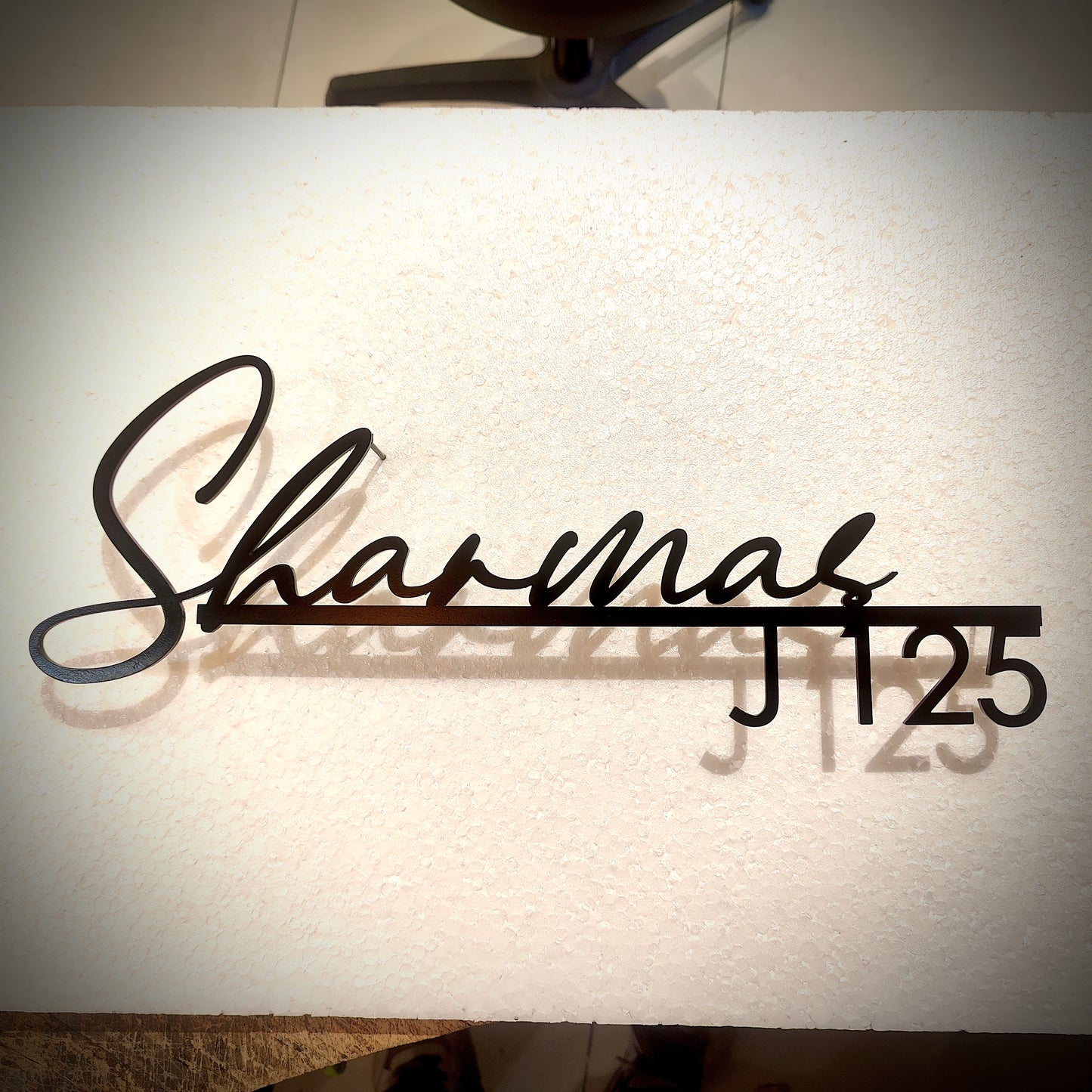 Urban Signature Metal Nameplate