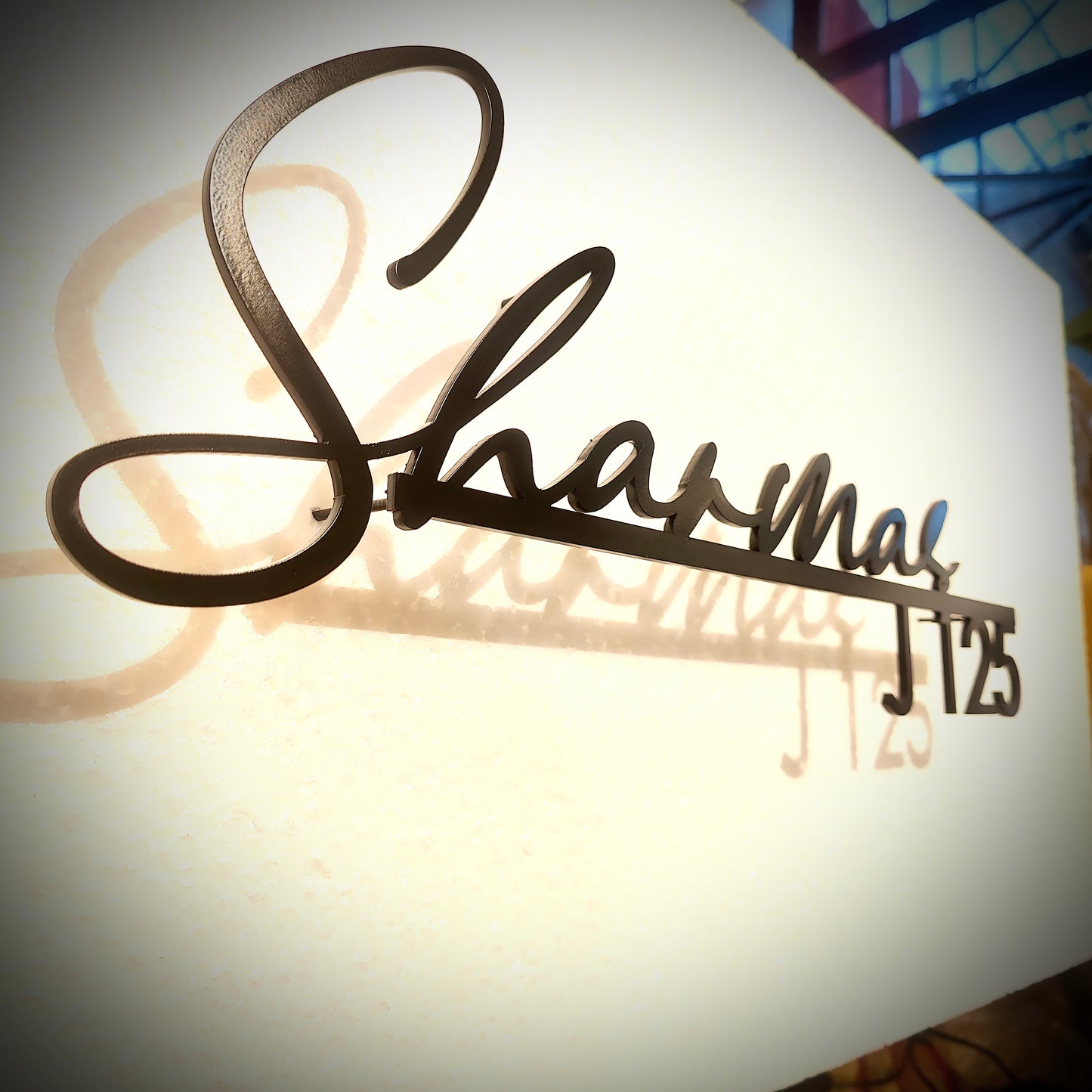 Urban Signature Metal Nameplate